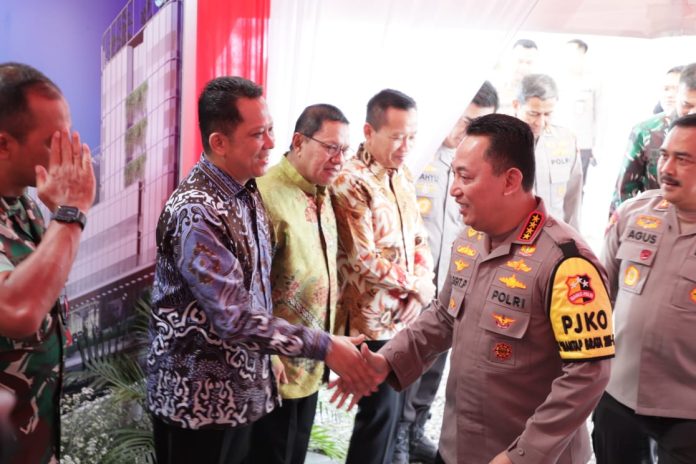 Pejabat (Pj) Bupati Tangerang Andi ony menghadiri acara peletakan batu pertama (ground breaking) Rumah Sakit DSPEC Gading Serpong